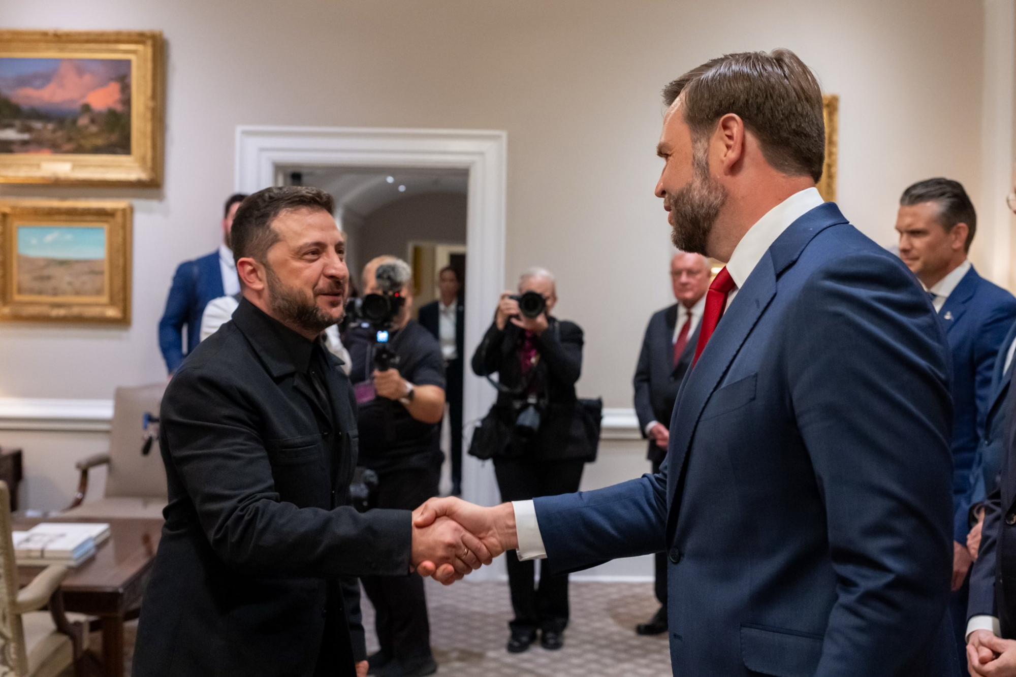 Венс розповів, як пожартував із Зеленським під час зустрічі в Білому домі